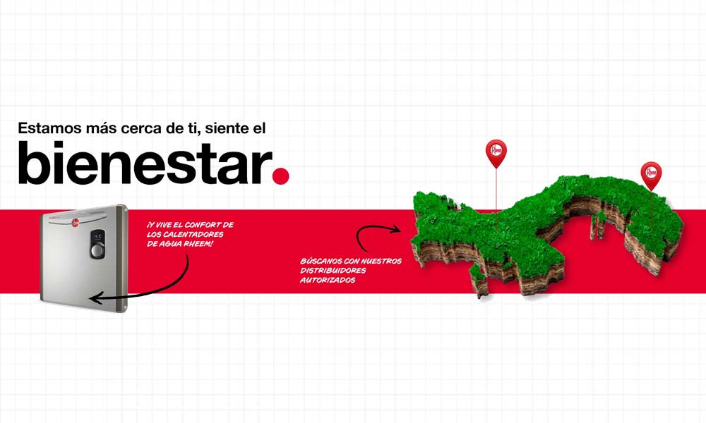 Disfruta el bienestar de los calentadores Rheem